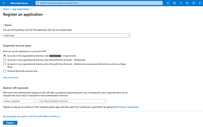 Azure App Registration