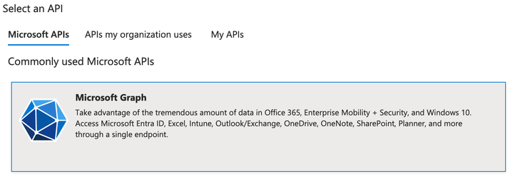 Microsoft Graph Image