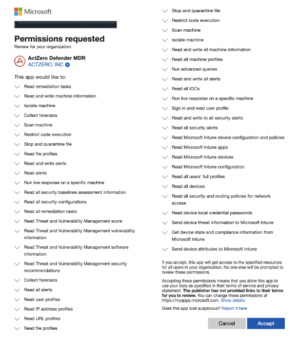 Permissions